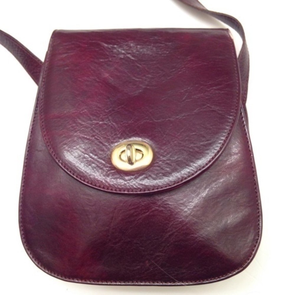 BOSCA VINTAGE LEATHER Flap bag